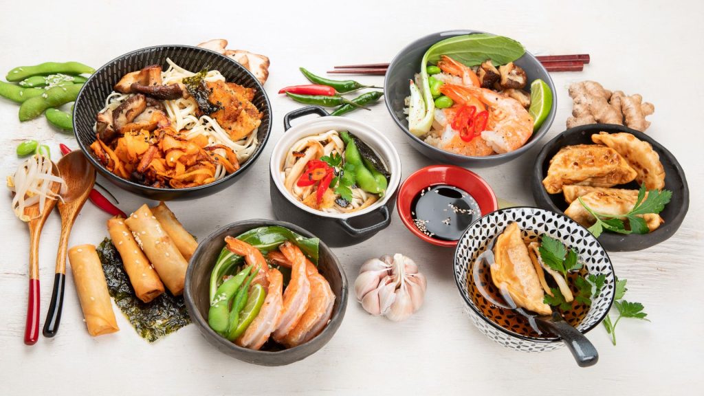 makanan populer di asia